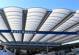 voûtes autoportantes en polycarbonate Arco®Pac