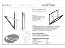 FICHE TECHNIQUE DESENFUMAGE VERTICAL GAMME STANDARD